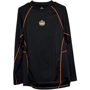 Ergodyne N-Ferno Thermal Long Sleeve Shirt Black XL Unisex Winter Wear